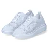Mustang Damen Sneaker Court Makramee Blumen Netzstruktur Produktbild-Vorschau 13