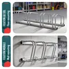 VOUNOT® Stojan na bicykle pre 4 bicykle, montáž na podlahu Náhľad obrázku produktu 4