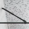 Schwarz Walkin Duschkabine 100x200cm unregelmäßige Form Produktbild-Vorschau 8