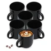 Tazza da caffè in gres 300 ml nero opaco - Set da 6 - Tazza Anteprima dell’immagine prodotto 3