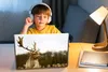 MuchoWow® Laptop Aufkleber Sticker Cover Hirsche - Tiere - Produktbild-Vorschau 3
