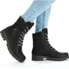 Rieker Winterstiefeletten Damen Kunstleder Schwarz Größe: Produktbild-Vorschau 36