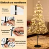 COSTWAY Albero luminoso a LED 150 cm, albero di betulla con Anteprima dell’immagine prodotto 7