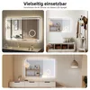 Badspiegel mit LED Beleuchtung Wandspiegel, 3-fach Produktbild-Vorschau 7