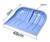 Aqbau® Radlica na sneh Lopata na sneh 49 x 39 cm s kovovým Náhľad obrázku produktu 2