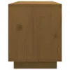 vidaXL TV-Schrank Honigbraun 74x35x44 cm Massivholz Kiefer Produktbild-Vorschau 5