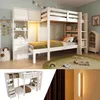 Letto a castello Merax 90x200cm con LED, letto per bambini Anteprima dell’immagine prodotto 8