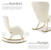 houpací křeslo tectake® Swing 70 x 93 x 100 cm, nosnost 120 Náhled obrázku produktu 12