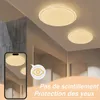 ZMH lampada da soffitto LED camera da letto - Ø27cm camera Anteprima dell’immagine prodotto 4