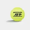 A single tennis ball on a light gray background. Podgląd zdjęcia produktu