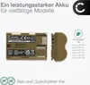CELLONIC 1x Akku für Kamera Kompatibel mit Canon EOS 40D, Produktbild-Vorschau 4