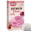 Dr. Oetker Rotwein Creme (203g Packung) + usy Block Produktbild-Vorschau 1