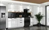 ULWEHOME | Küchenzeile 240 cm Weiß Hochglanz, Produktbild-Vorschau 3