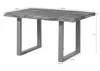 MASSIVMOEBEL24 Baumtisch Sheesham 160x90x77 grau gebeizt / Produktbild-Vorschau 8
