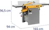 Expondo MSW Abricht- und Dickenhobel - 4000 W - 400 V Produktbild-Vorschau 8