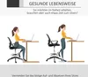 Illustration showing two different ways to use an office chair at a standing desk. Náhled obrázku produktu
