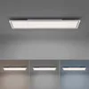 Plafoniera LED, pannello, dimmerabile, telecomando, L 121,4 Anteprima dell’immagine prodotto 6