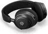 A black SteelSeries Arctis Nova 7 headset with microphone is shown from a diagonal angle on a white background. Produktbild-Vorschau