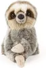 A plush toy sloth is shown sitting against a white background. Produktbild-Vorschau