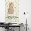 Mr. & Mrs. Panda Wandbild Alpaka Fahne - Kaktus Grün - Produktbild-Vorschau 4