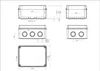 ARLI Abzweigdose 150x110x70 mm IP54 Aufputz Feuchtraum + Produktbild-Vorschau 3