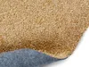Waschbarer Teppich EASE rund, Gelb, Ø 80 cm Produktbild-Vorschau 5