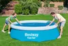 Bestway® PE-Solarabdeckplane Ø 210 cm, blau, rund Produktbild-Vorschau 2