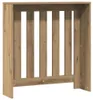 vidaXL Rivestimento per radiatori Artisan oak 78x20x82 cm Anteprima dell’immagine prodotto 4