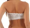 Damen Bandeau-BH Bra Büstenhalter Trägerlos Top mit Spitze; Produktbild-Vorschau 2