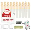 Bougies LED sans fil pour sapin de Noël, avec clips, Voir les images du produit 2