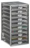 cassettiera relaxdays argento 10024817_55, DIN A4 con 10 Anteprima dell’immagine prodotto 10