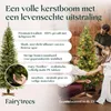 FairyTrees Kunstkerstboom – Nordmann Slim (FT05), 180 cm, Productafbeelding-voorbeeld 3