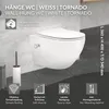 LuxeBath Spülrandloses Wand Hänge-WC mit Bidet-Funktion, Produktbild-Vorschau 2