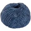 A ball of blue, gray, and white speckled yarn. Produktbild-Vorschau