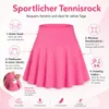Tennis Skort - Gonna sportiva da donna con pantaloncini e Anteprima dell’immagine prodotto 2