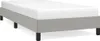vidaXL Rám postele bez matrace světle šedý 90x200 cm látka Náhled obrázku produktu 1