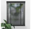 SOLUNA Bambusjalousie schwarz uni 200x175 cm 50 mm Produktbild-Vorschau 2