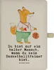 Mr. & Mrs. Panda Skizzenbuch Basketballtrainer Herz - Produktbild-Vorschau 1