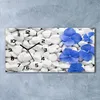Wanduhr aus Glas – 60x30 cm - Glasbild - Glasuhr - Produktbild-Vorschau 2
