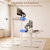 Bureau réglable en hauteur FLEXISPOT QB2 Électrique 140 x Voir les images du produit 7