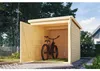 Expresshaus Fahrradgarage Karibu Bike Box 3 Holz 162,5 x Produktbild-Vorschau 2