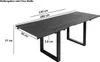 Baumkantentisch Akazie stonefarben 120 (200) x 90 cm Produktbild-Vorschau 7
