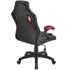 Rear view of a black and red gaming chair. Náhled obrázku produktu