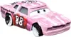 A toy race car with a pink and white striped paint job. Anteprima dell’immagine prodotto