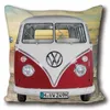 VW Volkswagen Bulli T1 085 Coussin douillet 40 x 40 cm Voir les images du produit 2
