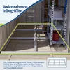 GIHAUVIA Metall Geräteschuppen Gerätehaus mit Fundament mit Produktbild-Vorschau 2