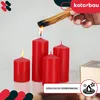 KOTARBAU® Stumpenkerzen Säulenkerzen Blockkerzen Set 4 Produktbild-Vorschau 2