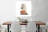 MuchoWow® Poster Sommer - Pflanze - Weiß 75x75 cm - Wand Produktbild-Vorschau 2