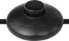 A close-up of a black foot switch for a lamp. Produktbild-Vorschau