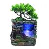 LED Zimmerbrunnen Harz Tischbrunnen Wasserfall Steingärten Produktbild-Vorschau 1